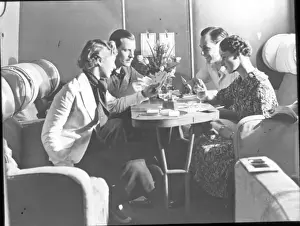 Short C Type flying boat cabin