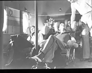 Short C Type flying boat cabin
