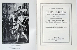 Images Dated 7th February 2013: A Short History of the Buffs - Royal East Kent Regiment