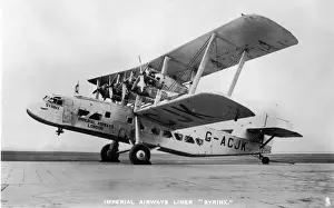 Syrinx Prints: Short L17 Syrinx G-ACJK of Imperial Airways