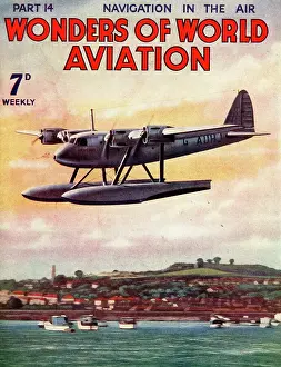 Floats Prints: Short Mayo Composite S20 Mercury long-range seaplane