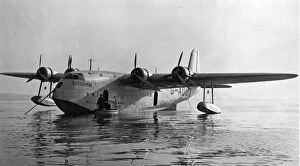 Short S23 Empire Flying Boat G-ADDY Cassiopeia at Southam