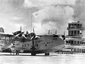 Short S23 Empire Flying Boat VH-ABF Cooee of Qantas