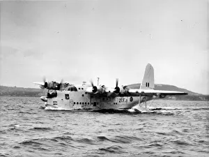 Aeronavale Prints: Short S25 Sunderland V ML799 of the Aeronavale