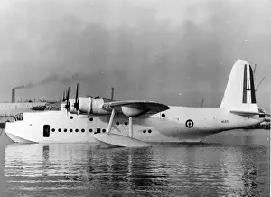 Aeronavale Prints: Short S25 Sunderland V ML872 of the Aeronavale