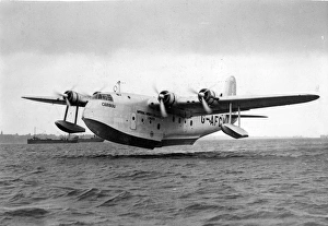 Empire Gallery: Short S30 Empire Flying Boat G-AFCV Caribou