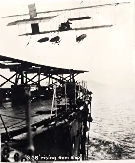 The Short S38, piloted by Commander Charles Rumney Samson