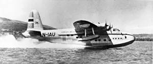 Departing Prints: Short Sandringham 6 LN-IAU Bamse Brakar