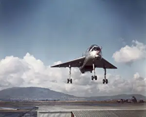 Short Sc. 1 Vtol Research Prototype Aircraft Hovering