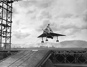 Specially Prints: Short SC1 undergoing hovering trials
