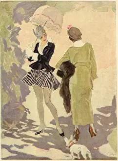 Gaiters Prints: SHORT SKIRTS SAVE FABRIC