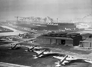 Queens Prints: Short Stirlings at the Short Queens Island factory, Belfast