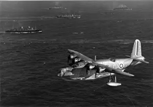 Escorting Prints: Short Sunderland I L2163 of 210 Squadron