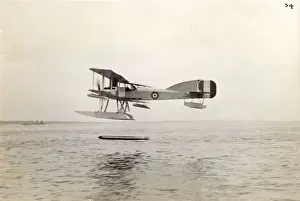 Short Type 184 Seaplane during torpedo practice
