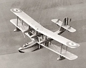 Shorts Sarafand 6 engined flying boat, 1933