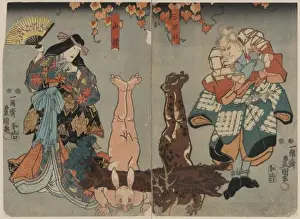 Shosagoto characters Mitanoshi and Yamauba
