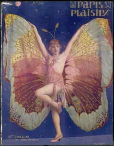 Moulin Prints: Showgirl Andlauder / B. Fly