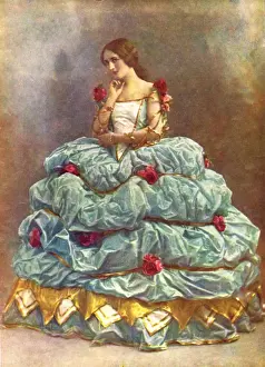 Showgirl in En Pleine Folie at the Folies Bergere, Paris, 19