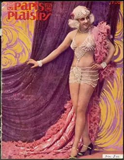Bergere Prints: Showgirl Maryse F. Berger