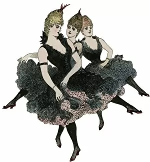 Images Dated 13th January 2012: Showgirls 1889
