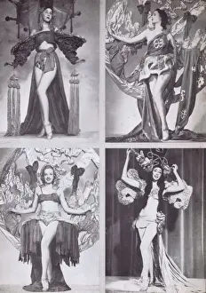 Showgirls in Billy Roses show Lets Play Fair
