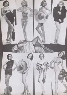 Showgirls in Billy Roses show Lets Play Fair