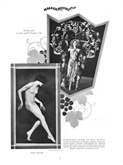 Haller Prints: Two showgirls in Herman Hallers Achtung! Welle, Admiralspalast