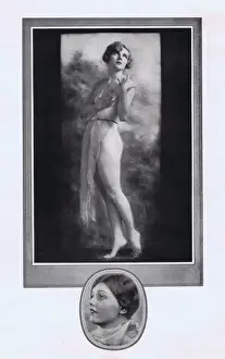 One of the showgirls in A Night in Spain, New York, 1927