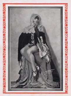 One of the showgirls in A Night in Spain, New York, 1927