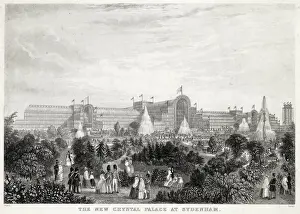Penge Prints: Showing off its glory this detailed engraving of the exterior of the iron