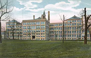 Falls Prints: Shredded Wheat factory, Niagara Falls, New York State, USA