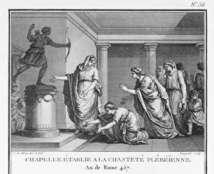 Shrine of Plebeian Chastity set up by Virginia