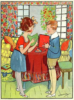 He shut up the book