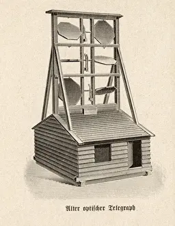 C18th Prints: Shutter Telegraph C18Th