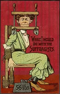 Approach Prints: Shuttng up Suffragette