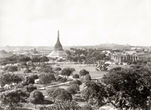 Myanmar Collection: Shwedagon pagoda, Rangoon, Yangon, Burma, Myanmar