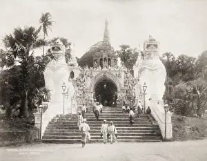 Shwedagon pagoda, Rangoon, Yangon, Burma, Myanmar