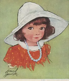 Kids Prints: So Shy by Muriel Dawson