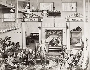 Thailand Gallery: Siamese Theatre, actors, troupe, Siam, Thailand