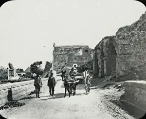Bundles Prints: Sicily - Gilbilrossa Road and Roman Wall, Palermo