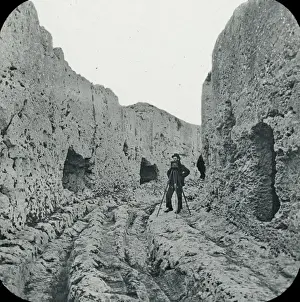 Filled Prints: Sicily - Street of Tombs at Syracuse