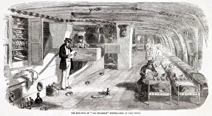 Accommodate Gallery: The sick deck of the Belleisle hospital ship in Faro Sound