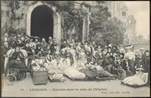 Sick Pilgrims, Lourdes