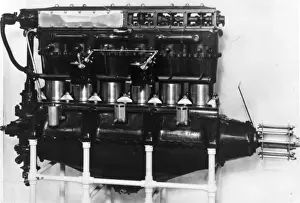 Cylinder Prints: Siddeley Puma six-cylinder inline engine