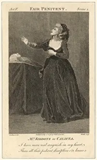 Siddons Prints: Siddons as Calista