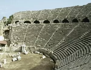 Anatolian Collection: Side. Roman Theatre. Anatolian Peninsula