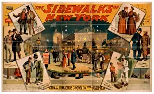 The sidewalks of New York