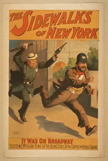 The sidewalks of New York