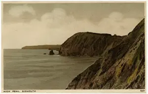 Sidmouth Prints: Sidmouth, Devon - High Peak
