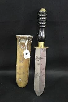 Diver Collection: Siebe Gorman steel bladed diver's knife